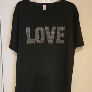 NWOT. Love Shiny Stones T-shirt.